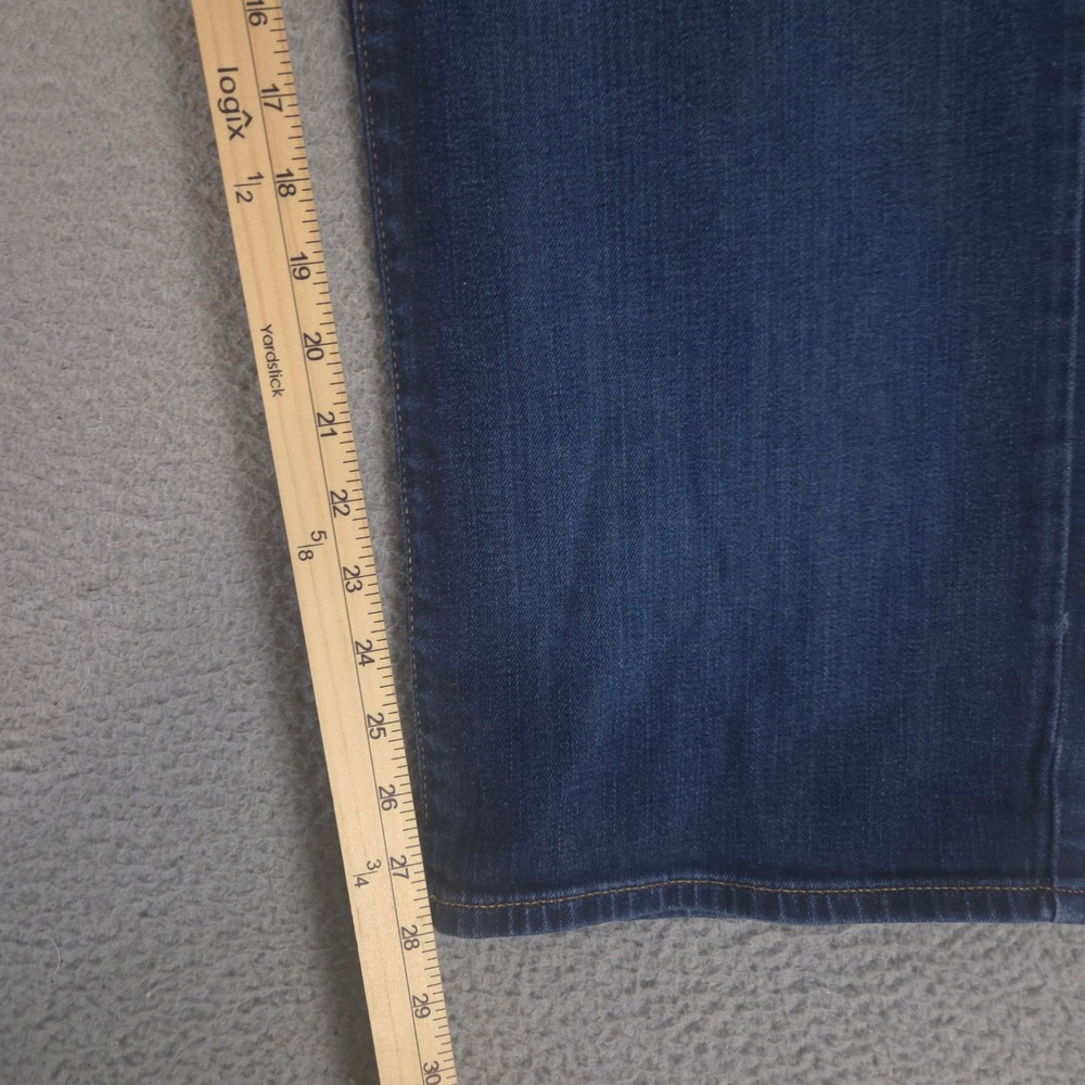 Lucky Brand Jeans Mens 48x28 Blue 181 Relaxed Straight Leg Stretch Denim Pants - Picture 3 of 15